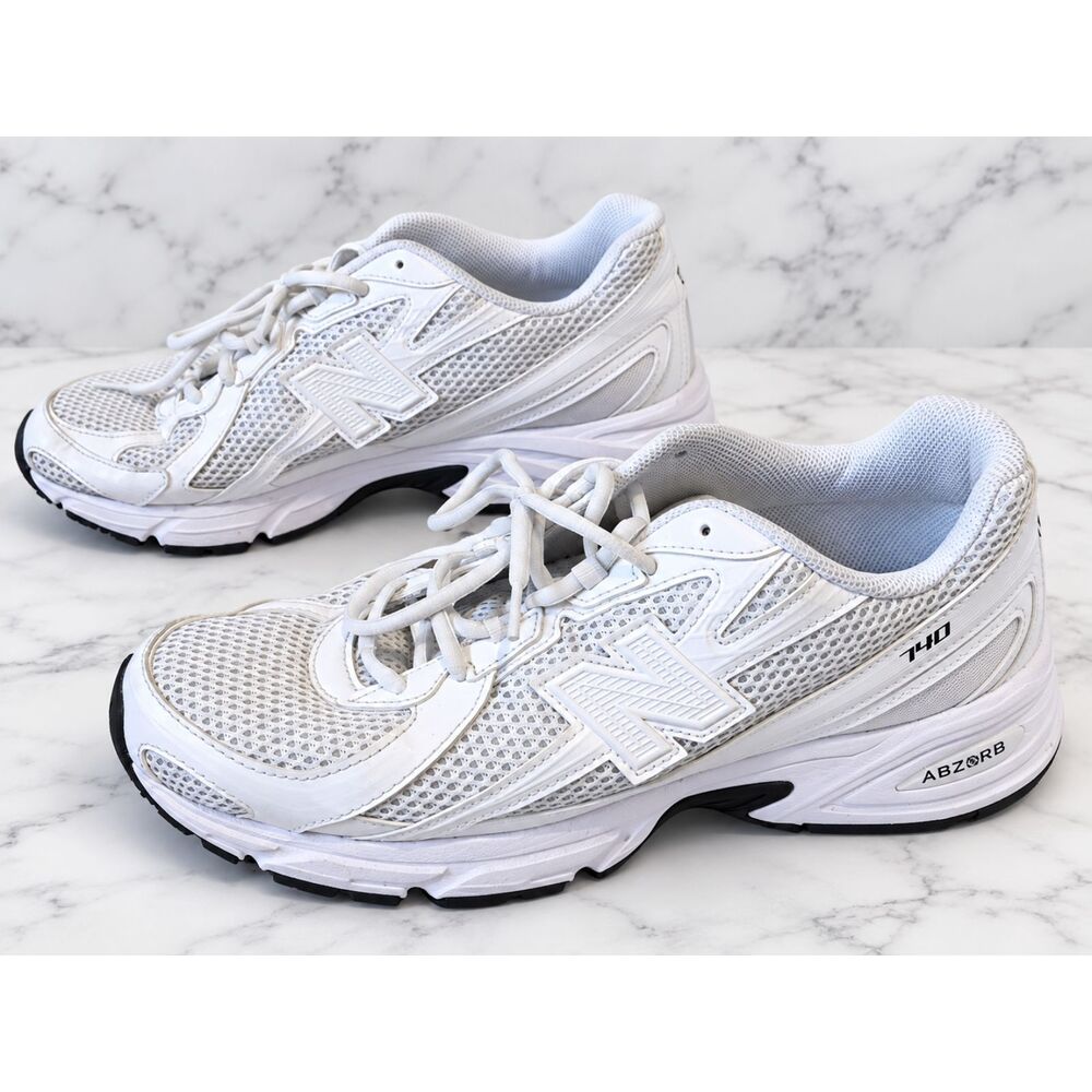 New Balance 740 U740WW2 White Men's 11 Women's 12.5 Running Shoes